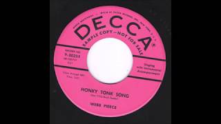 Webb Pierce &quot;Honky Tonk Song&quot;