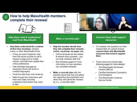 Supporting Members with Disabilities with MassHealth Renewals