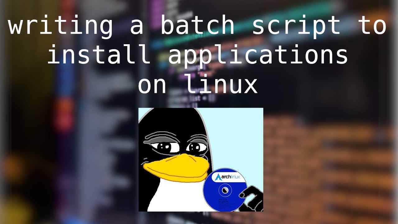How to install applications using batch script?