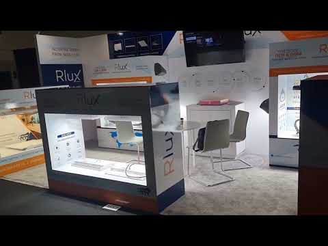 RLUX Light Fair Booth at Las Vegas USA (LFI 2022)