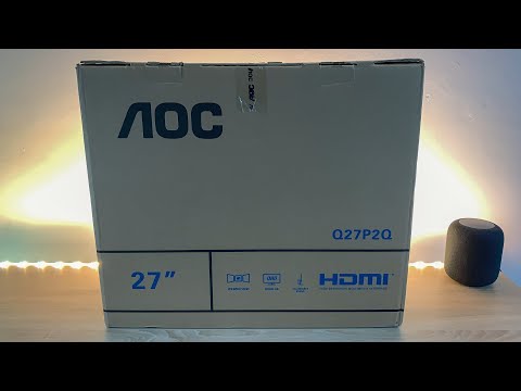Monitorius AOC 27P2Q 27 colių Full HD monitoriai USB VGA DVI HDMI video