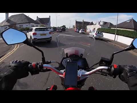 Rigside to Ayr beach Part 6 on a 2021 Sinnis Terrain T125