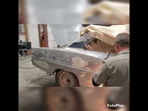 67 Chevy II quarter panel replacement (part 1)