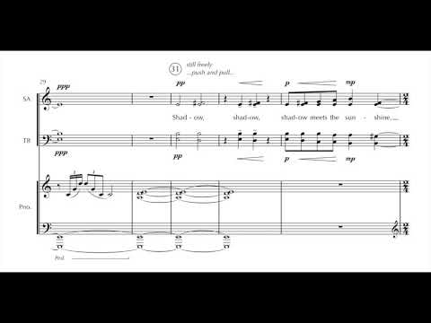 von Kampen - "On the Ridge" SATB and piano - full score