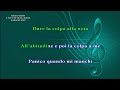 Marco Masini - E poi ti ho visto cadere - karaoke nibo