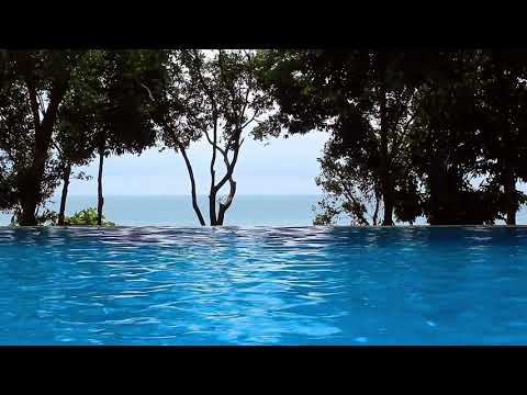 Relaxation  Pool Ambience with Calm Music for Relaxing, Sleeping, Studying and Working