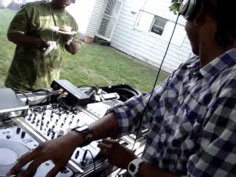 DJ Crush Playin At A BackYard BBQ