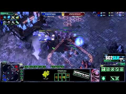 Happy vs BabyKnight TvP SC2 Ladder