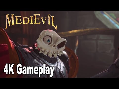 MediEvil Remake (2019) - Gameplay Demo Walkthrough No Commentary [4K]