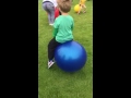 Alfie Space Hopper Race 2016