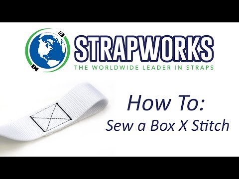 For Beginners: How to Sew a Box X Stitch