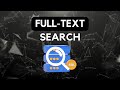 Database Full Text Search Explained