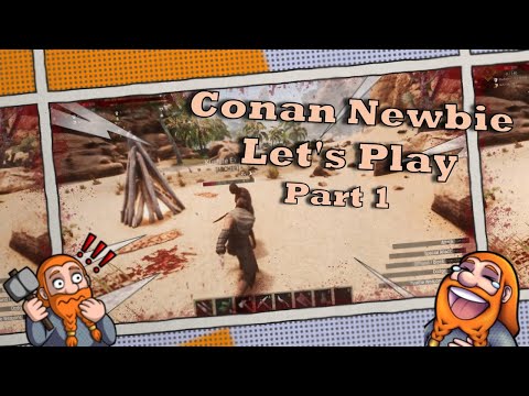 Conan Exiles Age of Heroes Beginner Friendly Lets Play Part 1