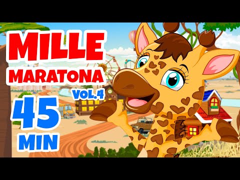 Mille Maratona Vol. 4 - Giramille 45 min | Desenho Animado Musical