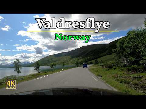 Valdresflye Pass In Norway 🇳🇴 | Scenic Road Trip In Stunning 4K