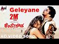 Geleyane Video Song Kempegowda Kiccha Sudeep Ragini Dwivedi Arjun Janya