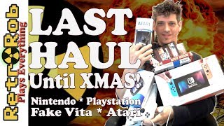 #64: Last Retro Gaming Haul 'til XMas:  Atari, PS2, Nintendo and More!