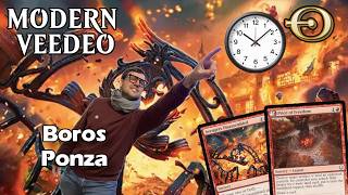 Winning on time with Boros Ponza! Part 1 | Modern | MTGO