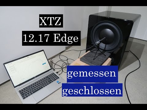 XTZ 12.17 Edge Subwoofer geschlossen gemessen mit REW und Umik 1 Teil-1