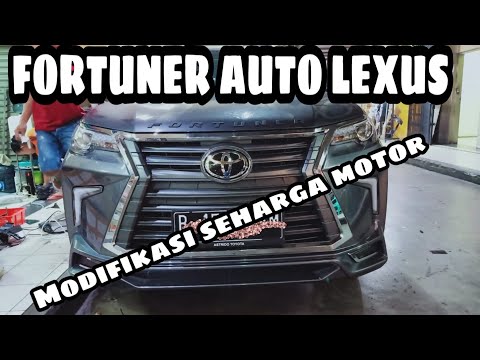 MODIFIKASI ALL NEW FORTUNER PULUHAN JUTA ( PALING LARIS )