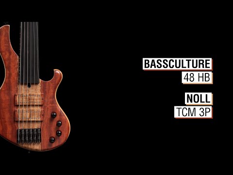 Bassculture 48 HB + Noll TCM 3P - Maruszczyk Frog 6a Fretless 35" Super Long Scale