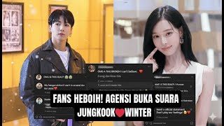 Download lagu UPROAR! Jungkook BTS & Aespa Winter’s Agencies Finally Confirm Dating Rumors? Shocking Fan Reactions mp3