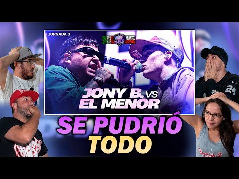 💀 ¡MUY BRUTAL! - COLOMBIANOS REACCIONAN a JONY BELTRAN vs EL MENOR [FMS WORLD SERIES SUPERLIGA]