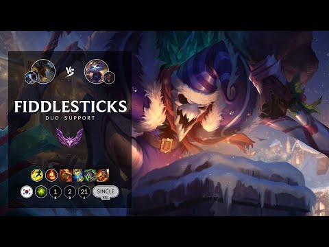 Fiddlesticks Support vs Yuumi - KR Master Patch 12.12