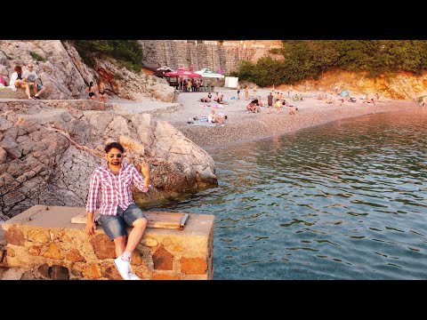 The Beautiful Senj city and beach of Croatia