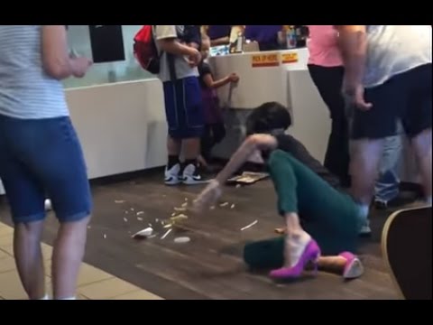 FALLING IN HEELS IN RESTAURANT PRANK | Norman Freeman