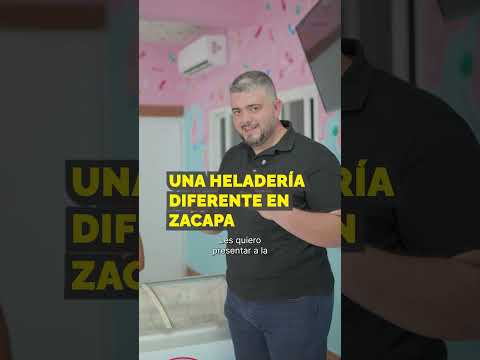 Una Heladería diferente en Oriente de Guatemala.
