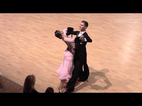 Alexandru Ionel - Isabel Tinnis GER | Slow Foxtrot | WDSF World Open Standard | PODF 2018