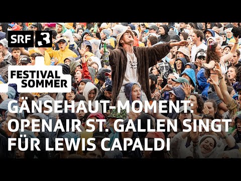 OASG: Das ganze Sittertobel singt für Lewis Capaldi | Festivalsommer 2023 | SRF 3