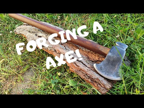 Four weeks of forging! - The axe -