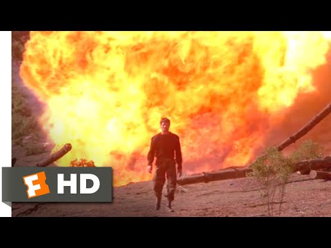 Remo Williams: The Adventure Begins (1985) - Explode and Walk Away Scene (11/12) | Movieclips