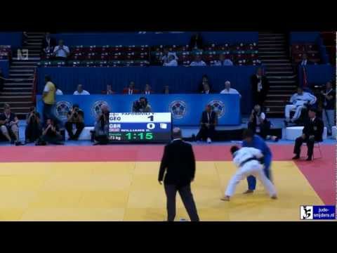 Judo 2011 World Championships Paris: Paposhvili (GEO) - Williams (GBR) [-73kg]