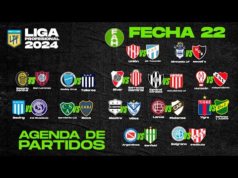 👀 Calendario Fútbol Argentino fecha 22: Lo que Debes Saber de la Próxima Fecha de la Liga Argentina