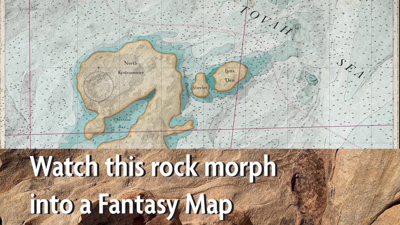 I Converted This Photo Into a Fantasy Map