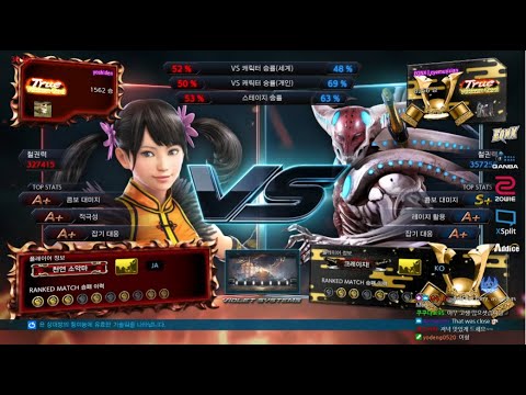 yoshiden (xiaoyu) VS eyemusician (yoshimitsu) - Tekken 7 Season 4