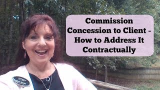Commission Concession - How to Write It Up