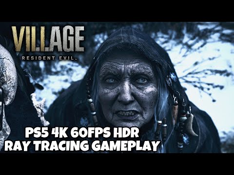 Resident Evil 8 Village PS5 4K HDR 60FPS RAY TRACING Gameplay