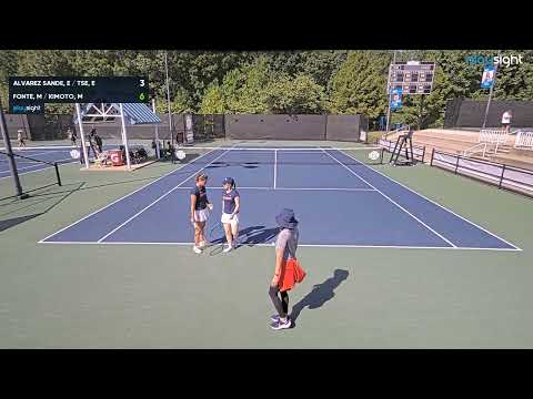 Alvarez Sande Eva/Tse Elyse v Fonte Maria Ines/Kimoto Miyuka - ITA WA-A Championships - 02.10.23