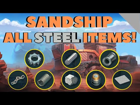SANDSHIP CRAFTING FACTORY: The BEST Strategy for Steel Production! [HD]