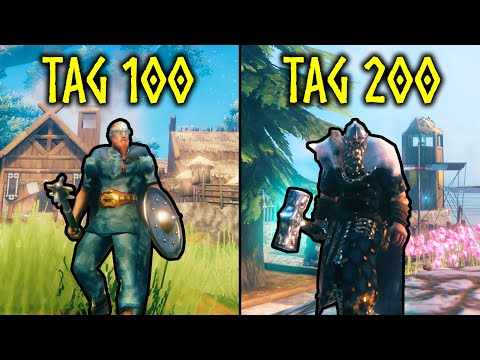 Ich habe 200 Tage Valheim überlebt und das ist passiert