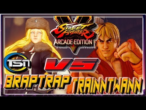 SFV AE ☆ BrapTrap (Kolin) VS  trainntwann (Ken) Street fighter V Arcade edition