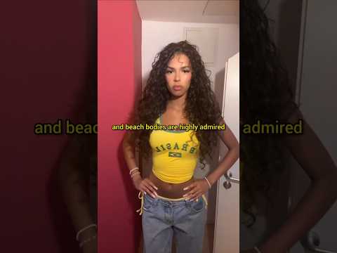 Brazil Beauty Standards (Part 2)#BrazilianBeauty #BeautyAroundTheWorld #LatinaGlow #YouTubeShorts