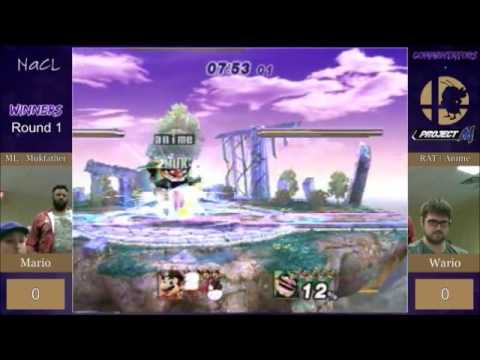 NACL October - Mukfather (Mario) vs Anime (Wario) WR2