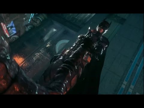Made Dark Knight gameplay in Arkham Knight on Xbox Gamepass
