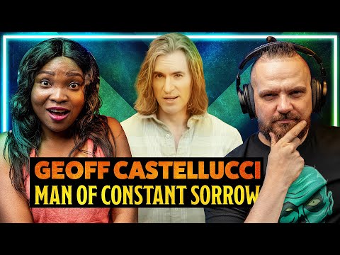 First time hearing GEOFF CASTELLUCCI | MAN OF CONSTANT SORROW (Low Bass Singer cover) Reaction