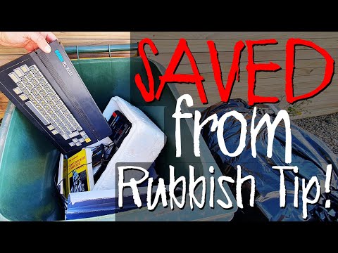 Sega SC-3000 Home Computer Saved from the Dump!